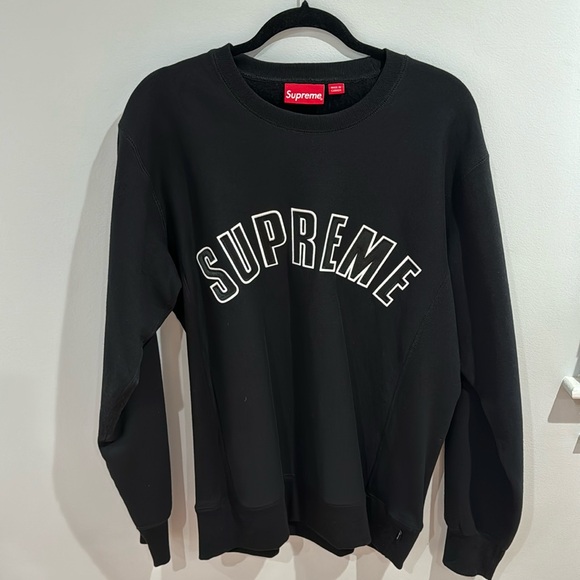 Supreme Arc Logo Crewneck Sweater
